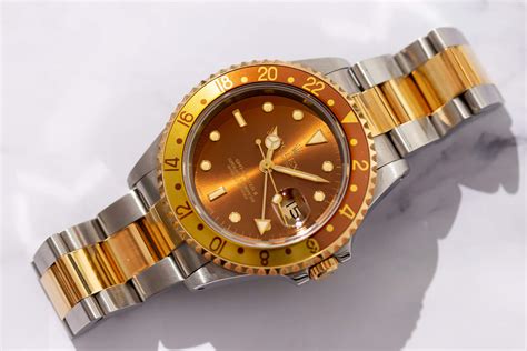 rolex root beer brown dial|Rolex root beer vintage.